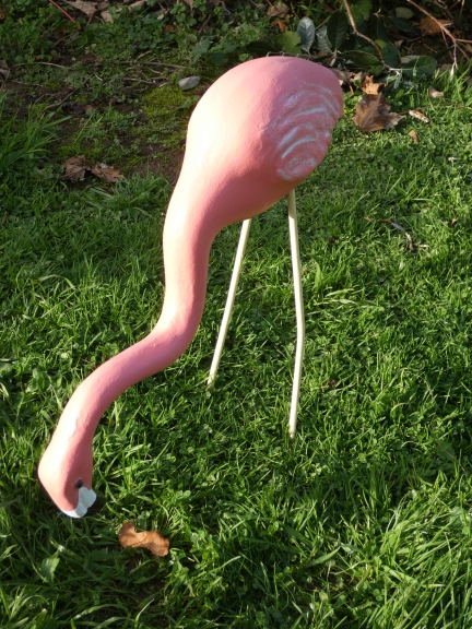 Pink Flamingo Eating Animals - Birds Garden Ornaments ::. Yard Art Garden  Ornaments ::. Concrete Ornaments and Moulds